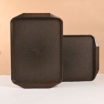 Serving Greet Tray 17 inch set of 2 | Earth friendly Unbreakable tray Made with Bamboo Fibers & Rice Husk Fiber | Microwave and fridge Safe tray| for Hot & Cold servings - Image 7