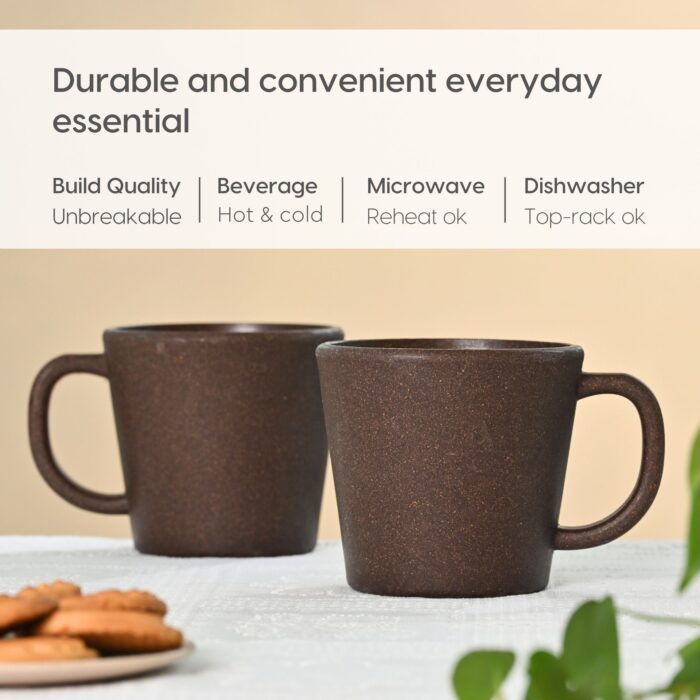 Majestic 375 ml Mug Made from Rice Husk