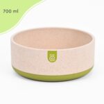 EcoBlend Antiskid Pet Bowl | 700 ml | Eco Friendly Feeding Bowls For Dogs, Cats & all Pets | Petware Made of Rice Husk & Bamboo Biocomposites