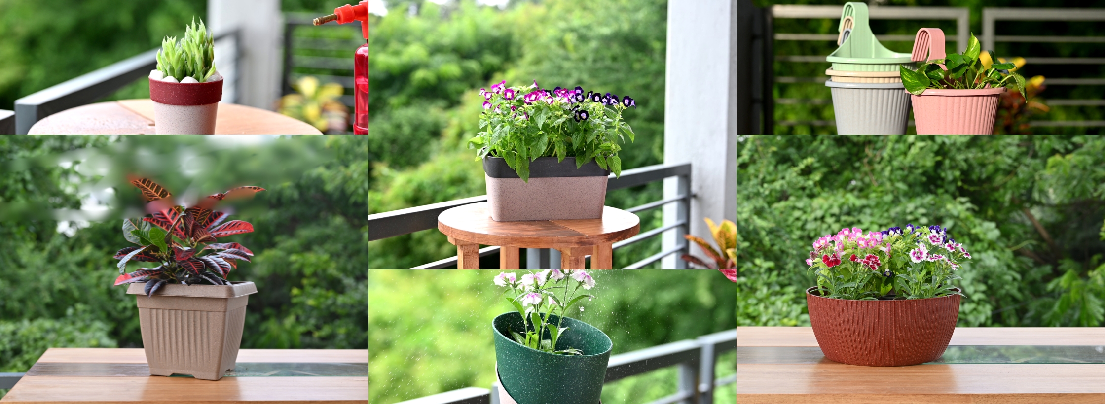 flower pot for balcony Balcony planter railing, planter, flower pot for balcony