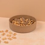 Maze Slow Feeding Pet Bowls 800 ml | Earth friendly Unbreakable Bowls Made with Bamboo Fibers & Rice Husk Fiber | Microwave Safe and Pet Safe bowls| for Hot & Cold servings