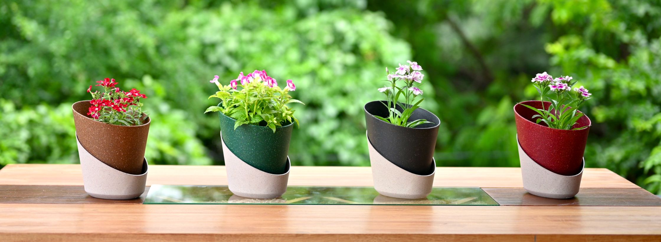 outdoor planter, garden pot planters, flower pots