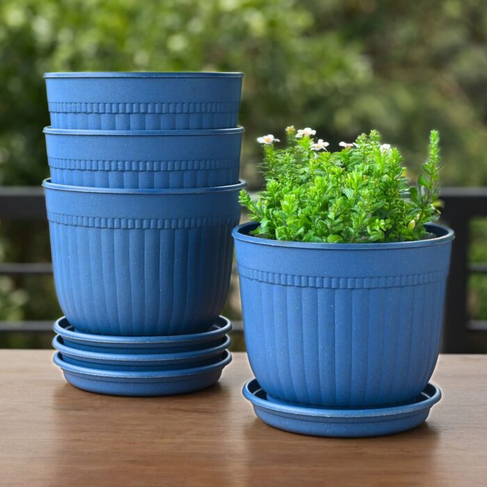 Petal pot set of 4
