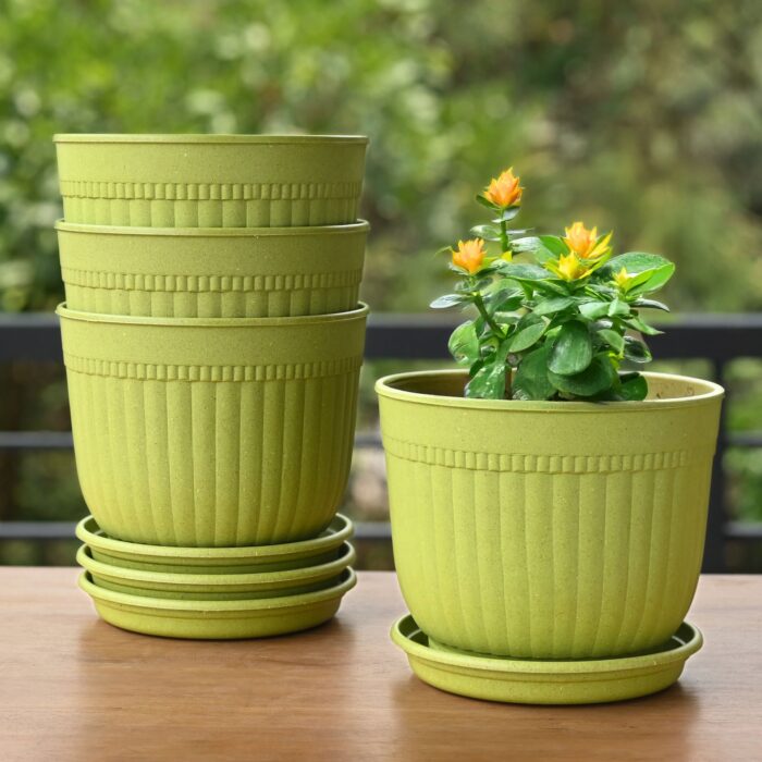 Petal pot set of 4