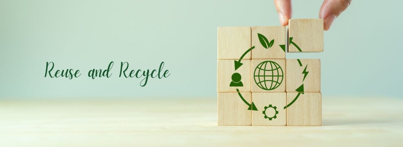 reuse and recycling, circular economy