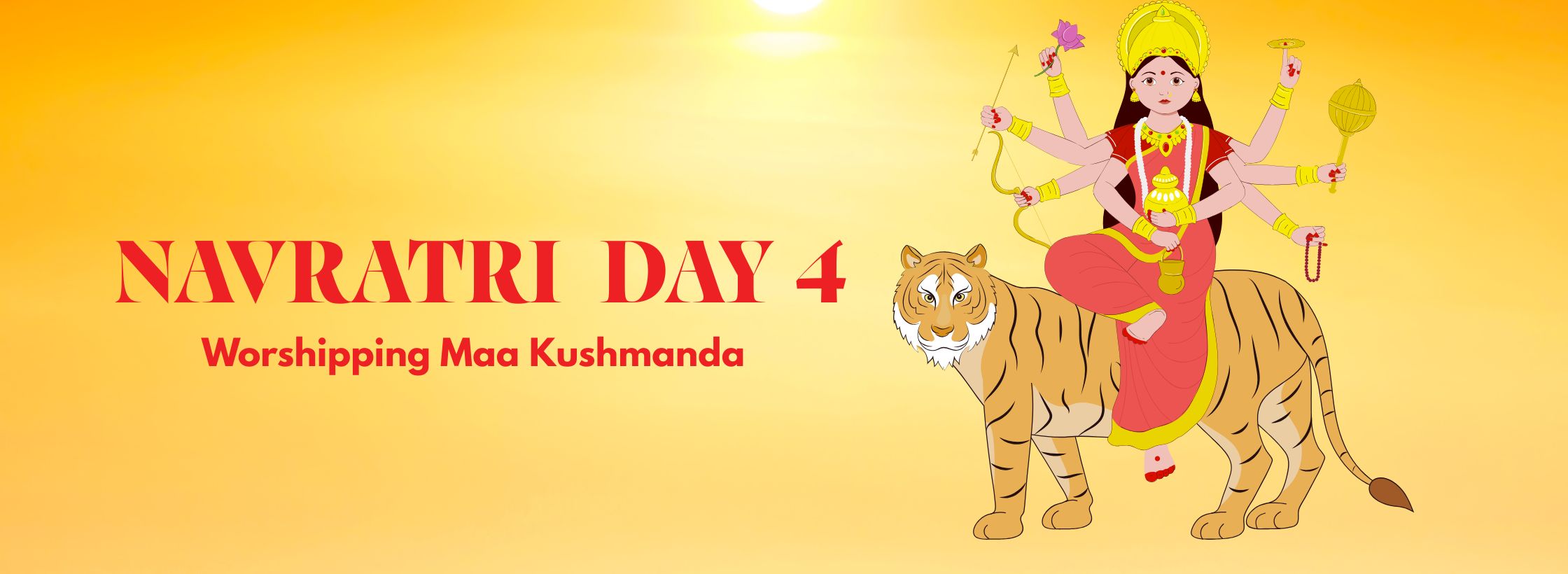 Maa Kushmanda, Day 4 of Navratri 2025, Why is Maa Kushmanda worshipped on Day 4 of Navratri?, What color to wear on Navratri Day 4?