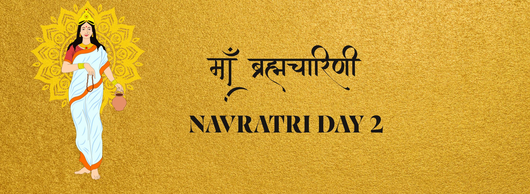 Maa Brahmacharini, Navratri 2025 Day 2, Navratri decoration items online, Navratri Day 2 significance