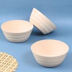 Earth Friendly Bloom Bowl for Serving | Set of 3 | 800 ml | Bowls Made with Rice Husk Biocomposite| Microwave Safe Bowl Set ( Reheat ) | Bowls for Snacks - Image 4