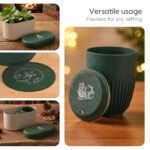 Earth Friendly Christmas Gifts For Family & Friends | Printed Mug and Coasters Set of 2 | Loopac Box | 350 ml | Mugs for Gifts | Made with Rice Husk - Image 6