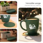 Earth Friendly Christmas Gifts For Family & Friends | Printed Mug and Coasters Set of 2 | Loopac Box | 300 ml | Mugs for Gifts | Made with Rice Husk - Image 6