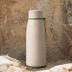 Earth Friendly Motiva Water Bottle for Office with Stainless Steel Inner | 1 Unit, 400 ml | Made with Rice Husk | Water Bottles for Adults | Bottle for School Kids - Image 2