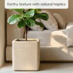Earth-Friendly Portico Pots for Home Big Size | 18 inch | Pack of 1 | Made with Rice Husk Biocomposite | UV Protected - Image 5