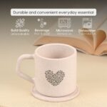 Earth-Friendly Valentine Gifts for Couple | Love Gift Set of 2 | 200 ml | Gift for Girlfriend and Boyfriend | Made with Rice Husk and Coffee Husk Biocompoiste - Image 7