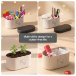 Earth-Friendly Valentine Gifts for Couple | Love Gift Set of 2 | 200 ml | Gift for Girlfriend and Boyfriend | Made with Rice Husk and Coffee Husk Biocompoiste - Image 5