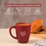 Earth Friendly Valentine Gifts for Couple | Gift for Girlfriend and Boyfriend | Love Gift  Set of 2 | 300 ml | Made with Rice Husk and Coffee Husk Biocompoiste - Image 5